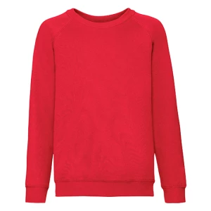 Kids\u0027\u0020Classic\u0020Raglan\u0020Sweat - Red