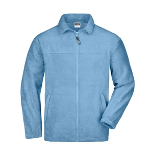 Full\u002DZip\u0020Fleece - Light Blue