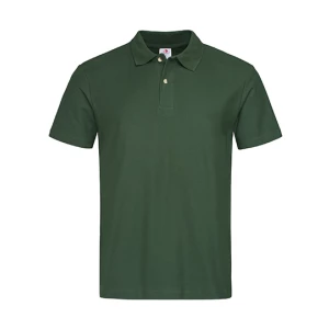 Short\u0020Sleeve\u0020Polo - Bottle Green