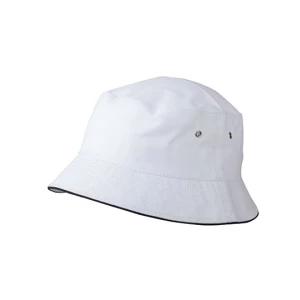 Fisherman\u0020Piping\u0020Hat - White