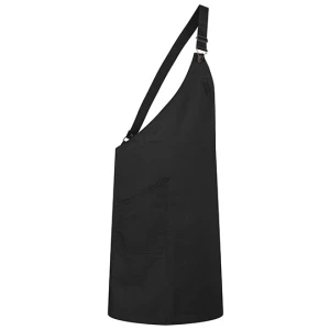 Asymmetrical\u0020Bib\u0020Apron\u0020Classic\u0020With\u0020Pocket - Black (ca. Pantone 419C)