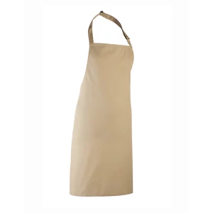 Colours\u0020Collection\u0020Bib\u0020Apron - Khaki (ca. Pantone 7503C)