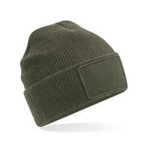 Removable\u0020Patch\u0020Thinsulate\u2122\u0020Beanie - Military Green