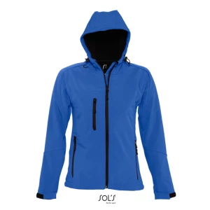 Women\u0027s\u0020Hooded\u0020Softshell\u0020Jacket\u0020Replay - Royal Blue 241