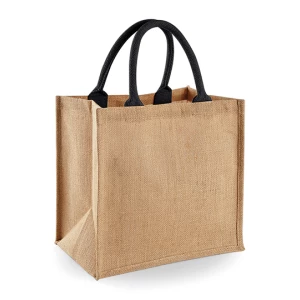 Jute\u0020Midi\u0020Shopper - Natural