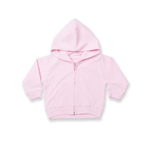 Zip\u0020Through\u0020Hooded\u0020Sweatshirt - Pale Pink