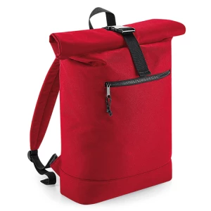 Recycled\u0020Roll\u002DTop\u0020Backpack - Classic Red