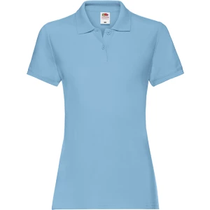 Ladies\u0027\u0020Premium\u0020Polo - Sky Blue