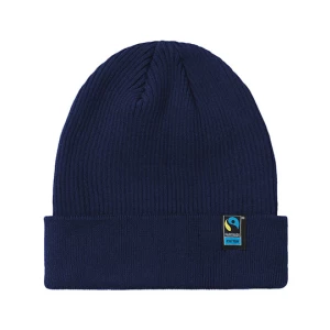 Mixed\u0020Knit\u0020Beanie - Navy