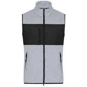 Men\u0027s\u0020Fleece\u0020Vest - Light Melange