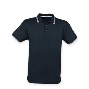 Men\u0027s\u0020Coolplus\u00AE\u0020Short\u0020Sleeved\u0020Tipped\u0020Polo\u0020Shirt - Navy