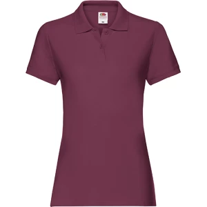 Ladies\u0027\u0020Premium\u0020Polo - Burgundy