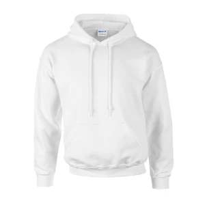 DryBlend\u00AE\u0020Adult\u0020Hooded\u0020Sweatshirt - White