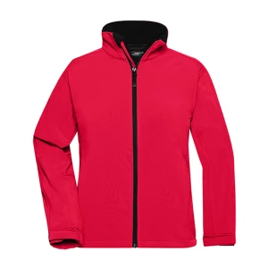 Ladies\u0027\u0020Softshell\u0020Jacket - Red