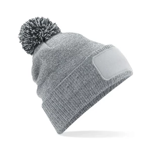 Snowstar\u00AE\u0020Patch\u0020Beanie - Heather Grey