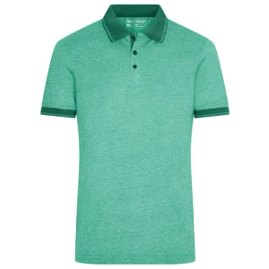 Men\u0027s\u0020Heather\u0020Polo - Green Melange