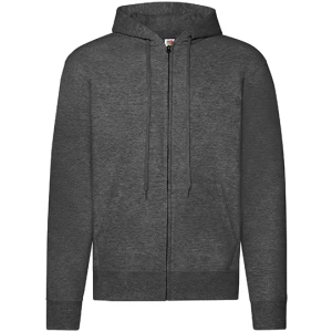 Classic\u0020Hooded\u0020Sweat\u0020Jacket - Dark Heather Grey