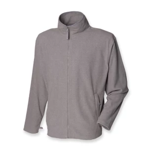 Men\u0027s\u0020Microfleece\u0020Jacket - Heather Grey