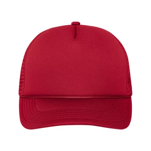 5\u0020Panel\u0020Retro\u0020Mesh\u0020Cap - Red