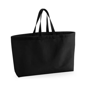 Oversized\u0020Canvas\u0020Bag - Black