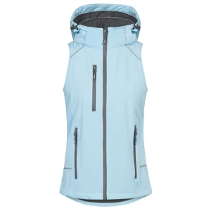 Women\u0027s\u0020Softshell\u0020Vest - Ice Blue