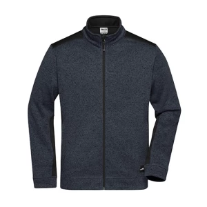 Men\u0027s\u0020Knitted\u0020Workwear\u0020Fleece\u0020Jacket\u0020\u002DSTRONG\u002D - Carbon Melange