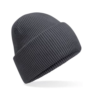 Classic\u0020Engineered\u0020Deep\u0020Cuffed\u0020Beanie - Graphite Grey