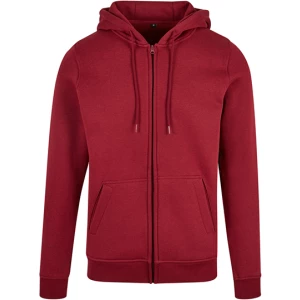 Heavy\u0020Zip\u0020Hoody - Burgundy