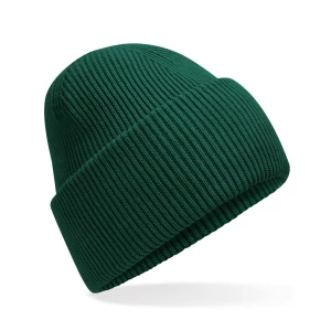 Classic\u0020Engineered\u0020Deep\u0020Cuffed\u0020Beanie - Bottle Green