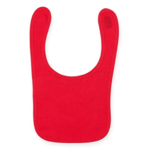 Plain\u0020And\u0020Contrast\u0020Bib - Red