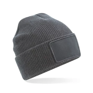 Removable\u0020Patch\u0020Thinsulate\u2122\u0020Beanie - Graphite Grey