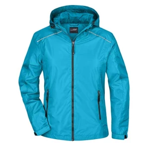 Ladies\u0027\u0020Rain\u0020Jacket - Turquoise