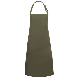 Bib\u0020Apron\u0020Basic\u0020With\u0020Buckle - Moss Green (ca. Pantone 7764C)