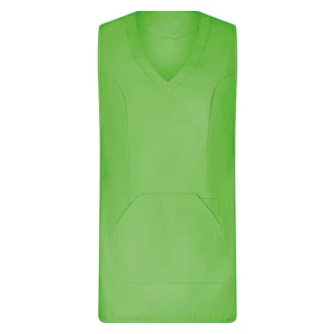 Throwover\u0020Apron\u0020Soft\u002DTouch - Lemon Green