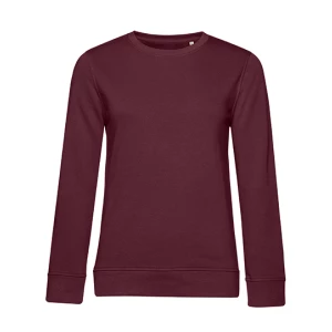 Inspire\u0020Crew\u0020Neck\u0020Sweat\u0020\/Women_\u00B0 - Burgundy