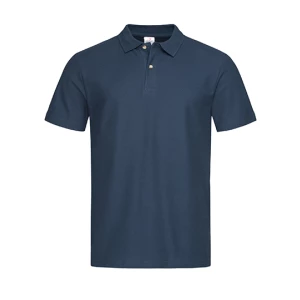 Short\u0020Sleeve\u0020Polo - Navy Blue