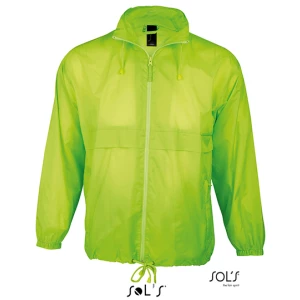 Unisex\u0020Windbreaker\u0020Surf\u0020Jacket - Neon Lime