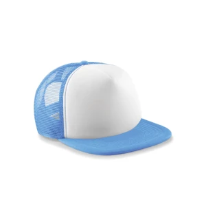 Vintage\u0020Snapback\u0020Trucker\u0020Cap - Sky Blue