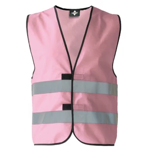 Functional\u0020Hi\u002DVis\u0020Safety\u0020Vest\u0020Dortmund - Rosa