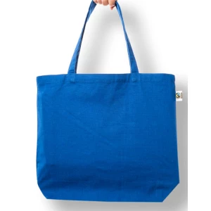 Fairtrade\u0020Cotton\u0020Canvas\u0020Bag - Royal (ca. Pantone 287C)