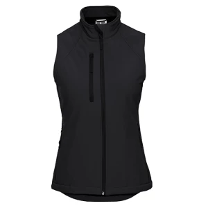 Ladies\u0027\u0020Softshell\u0020Gilet - Black