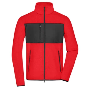 Men\u0027s\u0020Fleece\u0020Jacket - Red