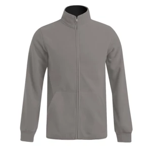 Men\u0027s\u0020Double\u0020Fleece\u0020Jacket - Light Grey (Solid)