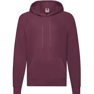 Lightweight\u0020Hooded\u0020Sweat - Burgundy