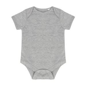 Essential\u0020Short\u0020Sleeved\u0020Bodysuit - Heather Grey