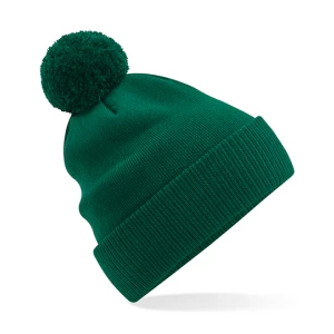 Organic\u0020Cotton\u0020Snowstar\u00AE\u0020Beanie - Bottle Green