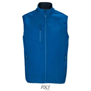 Men\u0027s\u0020Falcon\u0020Zipped\u0020Softshell\u0020Bodywarmer - Royal Blue 241