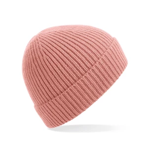 Engineered\u0020Knit\u0020Ribbed\u0020Beanie - Blush