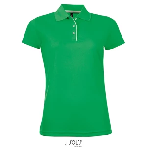 Women\u0027s\u0020Sports\u0020Polo\u0020Shirt\u0020Performer - Kelly Green