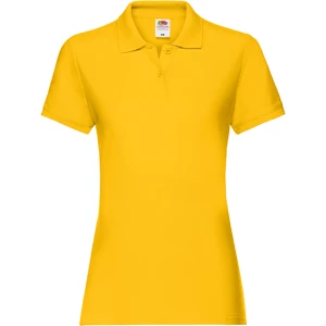 Ladies\u0027\u0020Premium\u0020Polo - Sunflower